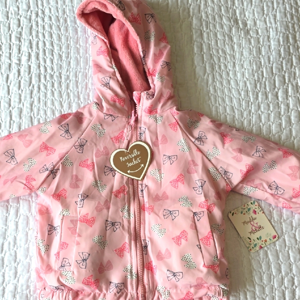 Toddler Girls Reversible Jacket
